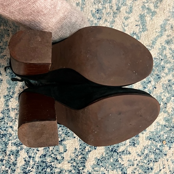 Jeffrey Campbell Rumble Black Suede Ankle Bootie - Picture 7 of 9